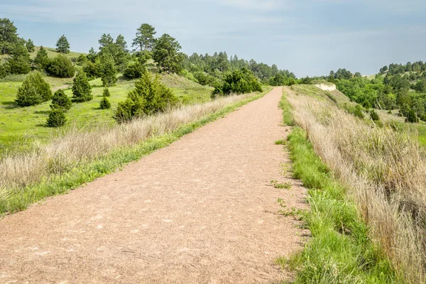 Багатоцільового Використання Рекреаційних Ковбой Trail Північному Штаті Небраска — стокове фото