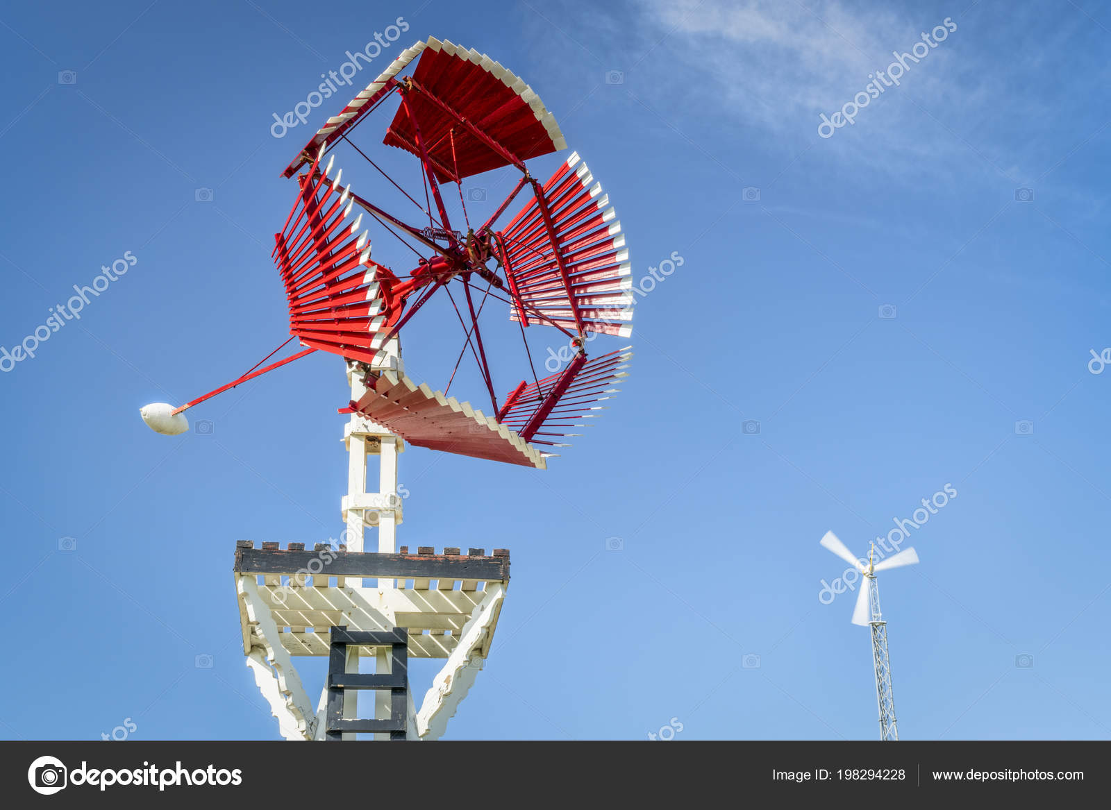 windmill with water pump