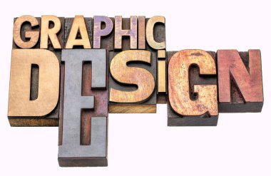 grafik tasarım - vintage Tipo ağaç türü bloklar, izole sözcük soyut fontları karışık