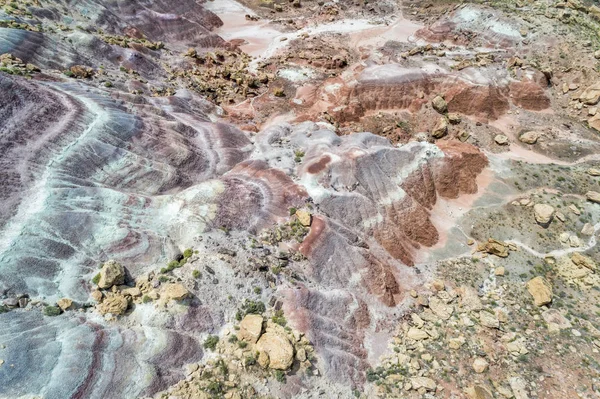 Έρημο Βράχο Στη Δυτική Γιούτα Westwater Περιοχή Αεροφωτογραφία — Φωτογραφία Αρχείου