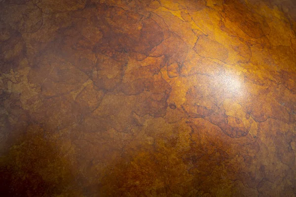 Makroaufnahme Der Bronze Shinny Sphere Textur — Stockfoto
