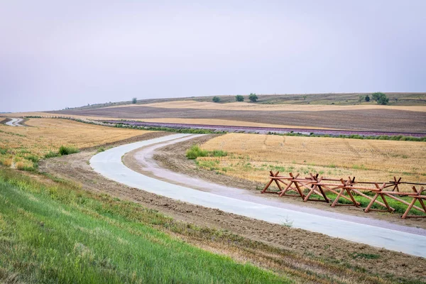 Neu Errichteter Regionaler Pfad Fernwanderweg Der Loveland Und Fort Collins — Stockfoto