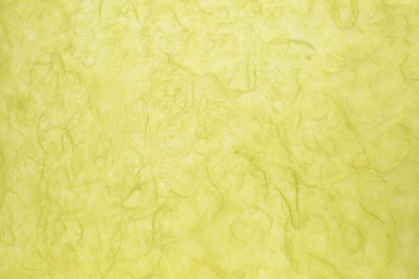 Bakgrund Grön Texturerat Handgjort Mullbärspapper — Stockfoto