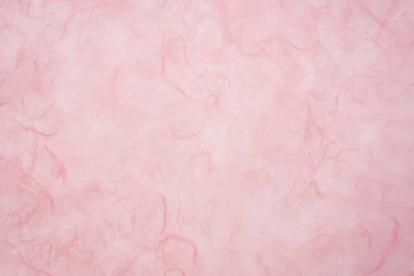Background Light Pink Textured Handmade Mulberry Paper — Stock Photo, Image