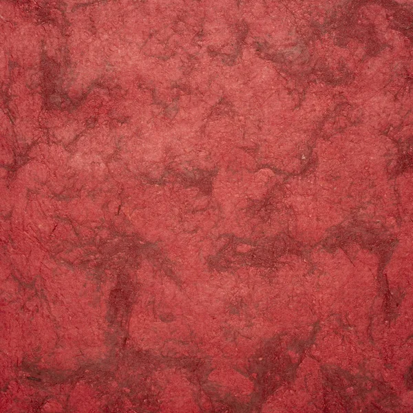 Sfondo Rosso Scarlatto Huun Mayan Carta Fatta Mano Creata Artigiani — Foto Stock