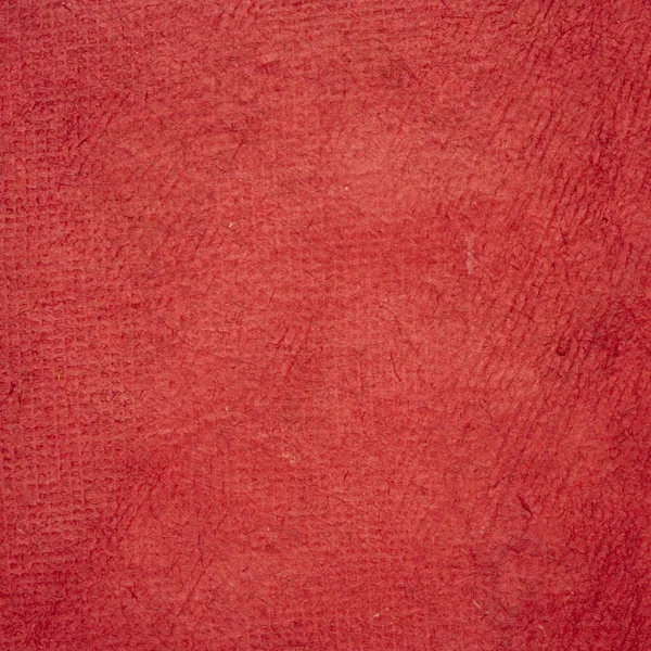 Fond Papier Rouge Écarlate Huun Mayan Fait Main Par Des — Photo