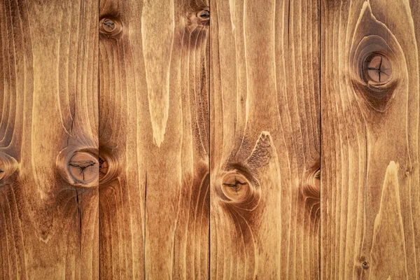 Textuur van gebeitst houten plank — Stockfoto