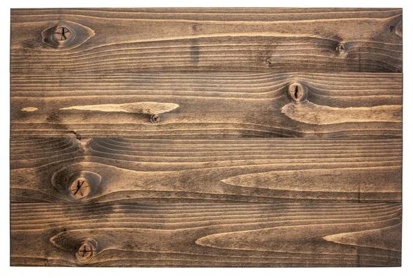 Cartel de madera aislado en blanco — Foto de Stock