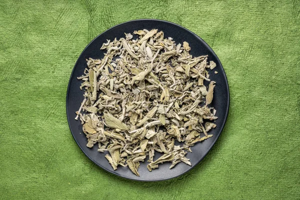 Torra grekisk salvia ört (fascomilo) — Stockfoto