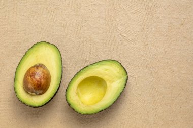 kesmek avokado meyve soyut