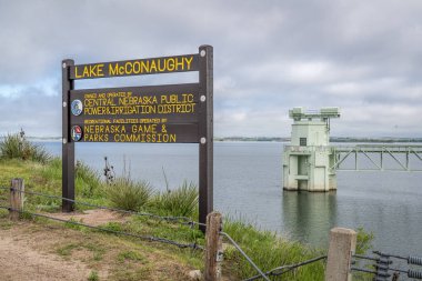 Lake McConaughy in Nebraska clipart