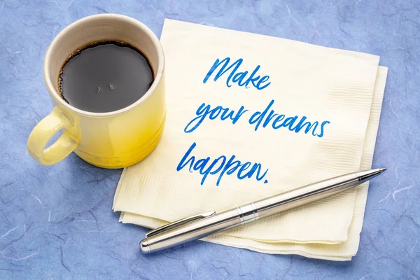 Make your dreams happen — Stock Photo, Image