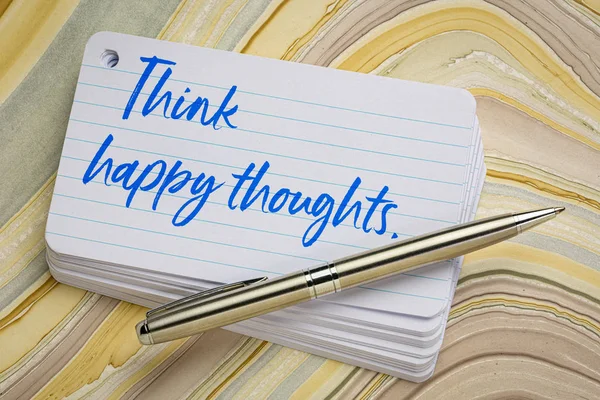 Think happy thoughts — Stock Photo, Image