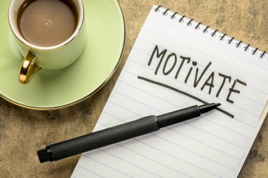  spiral not defterinde el yazısını motive etme