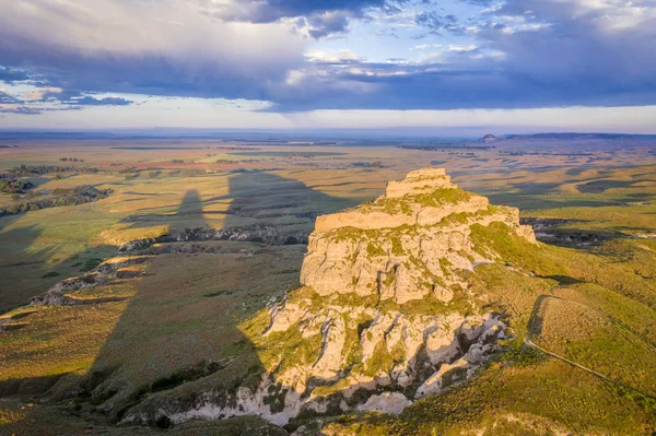 Vězeňský rock na Panhandle Nebrasky — Stock fotografie