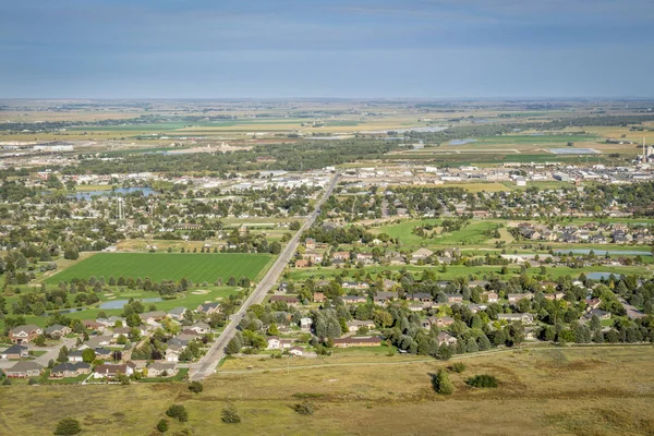 Scottsbluff e North Platte RIver in Nebraska — Foto Stock