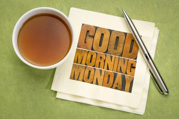 Good Morning Monday — Stock Photo, Image