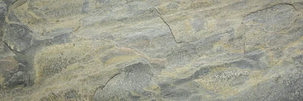 Slate rock texture in banner format — Stock Photo, Image