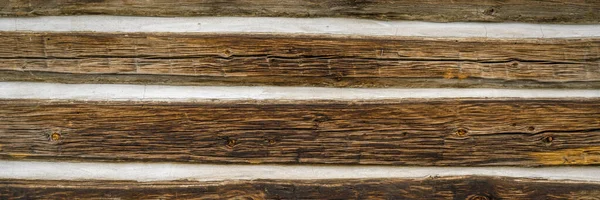 Log cabin wall background — Stock Photo, Image