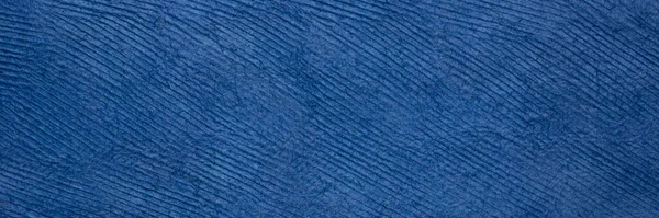 Fondo Textura Papel Huun Azul Hecho Mano Creado Por Artesanos — Foto de Stock