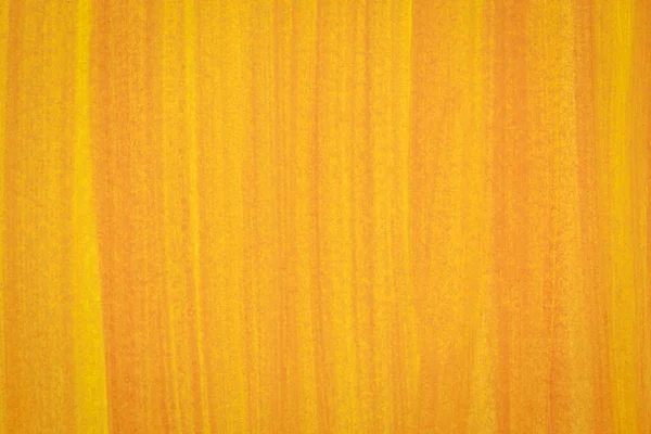 幅広の筆致で描かれた黄色とオレンジの水彩の抽象的な背景 — ストック写真