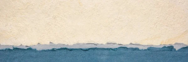 パステルトーンのカラフルな抽象的な風景 リサイクルされた綿の生地 パノラマのウェブバナーから生成されたカラフルな手作りのインドの論文のコレクション — ストック写真