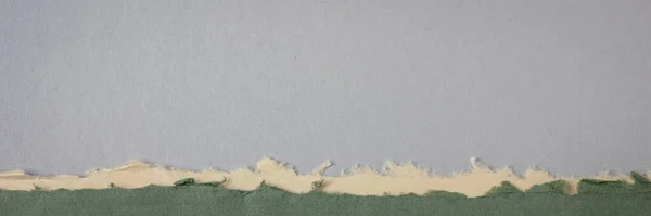 파스텔 색조로 추상적 재활용 면직물 파노라마풍의 배너로 논문의 수집물 — 스톡 사진