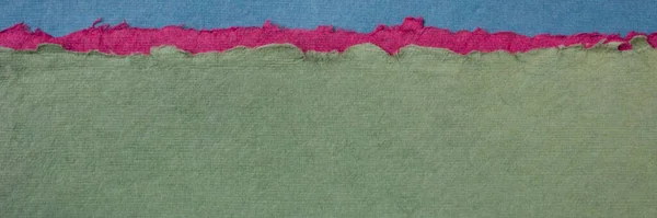 Blauw Groen Paars Abstract Landschap Pasteltinten Een Verzameling Kleurrijke Handgemaakte — Stockfoto
