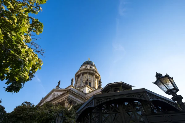 베를린 2017 Franzosischer Dom 프랑스 대성당 도시에서 Churchs 하나입니다 — 스톡 사진