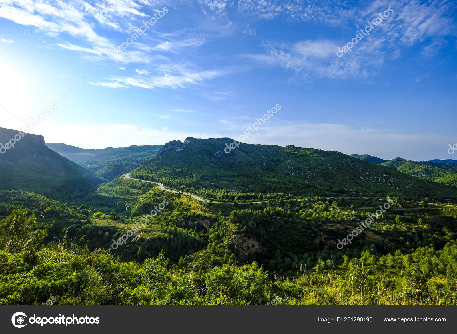 Landscape Natural Park Province Barcelona Catalonia Spain Photo by ©cspcsp