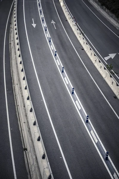 Autopista Moderna Cataluña España — Foto de Stock