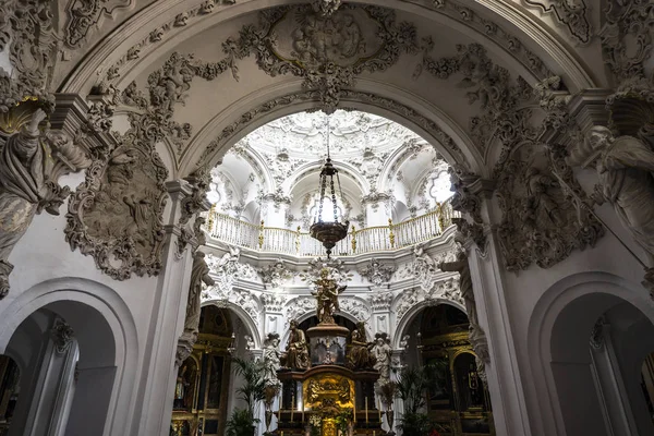 Barok iç Priego de Cordoba, Las Mercedes kilise mimarisinin tüm Andalucia ve İspanya Bu tür en iyi örneklerinden biridir.