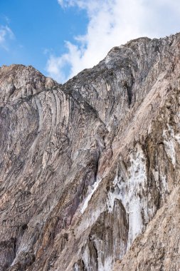 Katalonya İspanya'dış görünümü Cardona tuz Dağı'nın en büyük Avrupa'nın kendi türünde bulunan