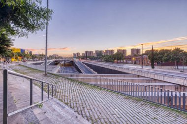 Kentsel şehir Hospitalet, Katalonya Barcelona İspanya'dan sonra en kalabalık ikinci görünümünü