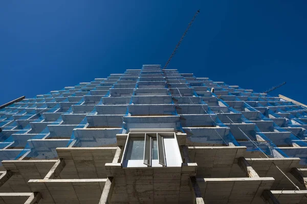 Construcción Edificio Barcelona Cataluña España — Foto de Stock