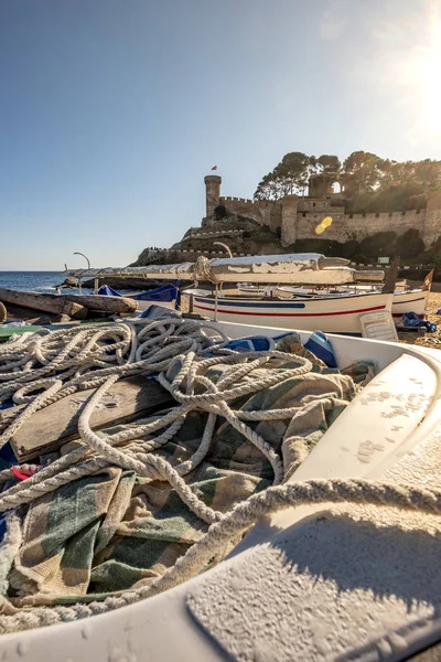 Tossa de Mar na Costa Brava na Catalunha Espanha — Fotografia de Stock