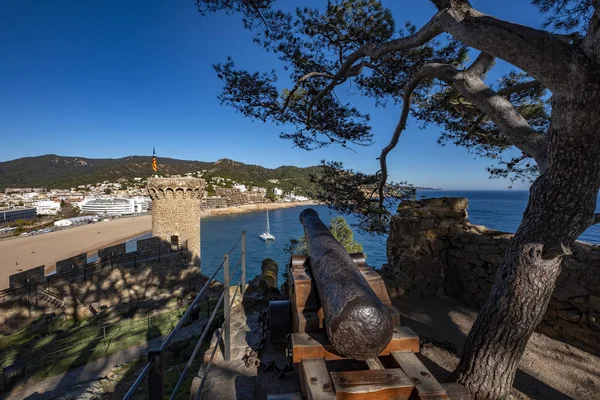 Tossa de Mar na Costa Brava na Catalunha Espanha — Fotografia de Stock