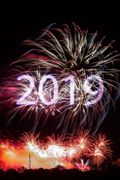 Happy New Year 2019 — Stock Photo, Image