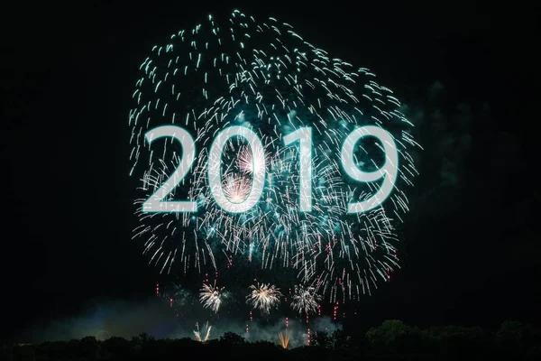 Happy New Year 2019 — Stock Photo, Image