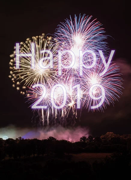 Feliz Año Nuevo 2019 —  Fotos de Stock