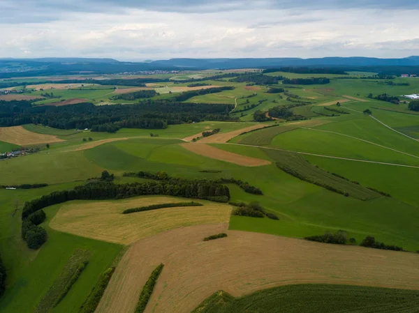 Tour Witthoh avec les volcans éteints de la région de Hegau — Photo