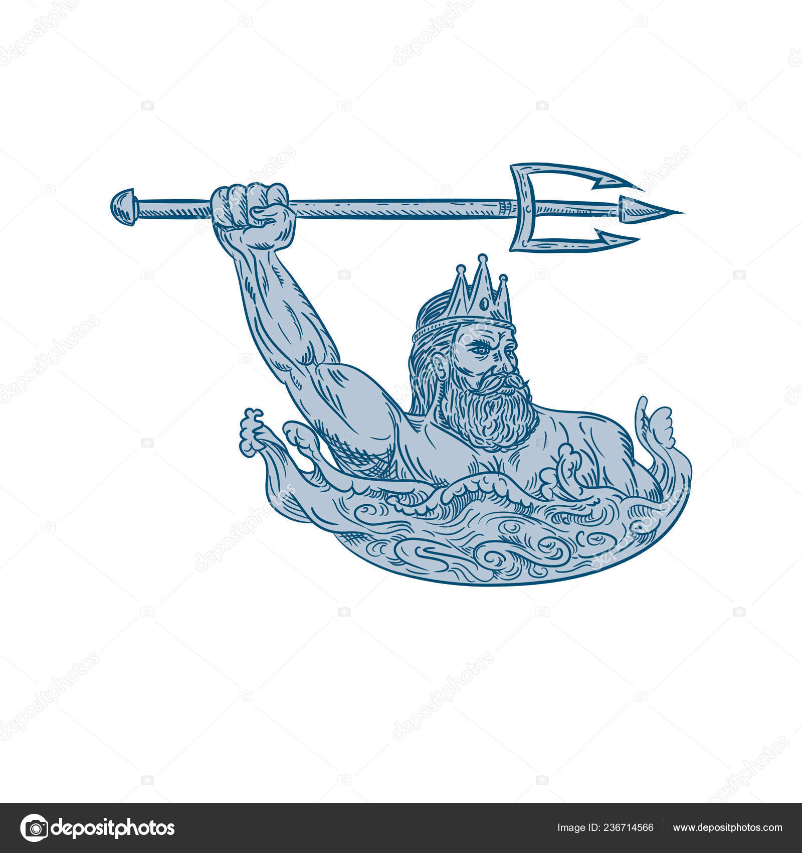 triton god symbol