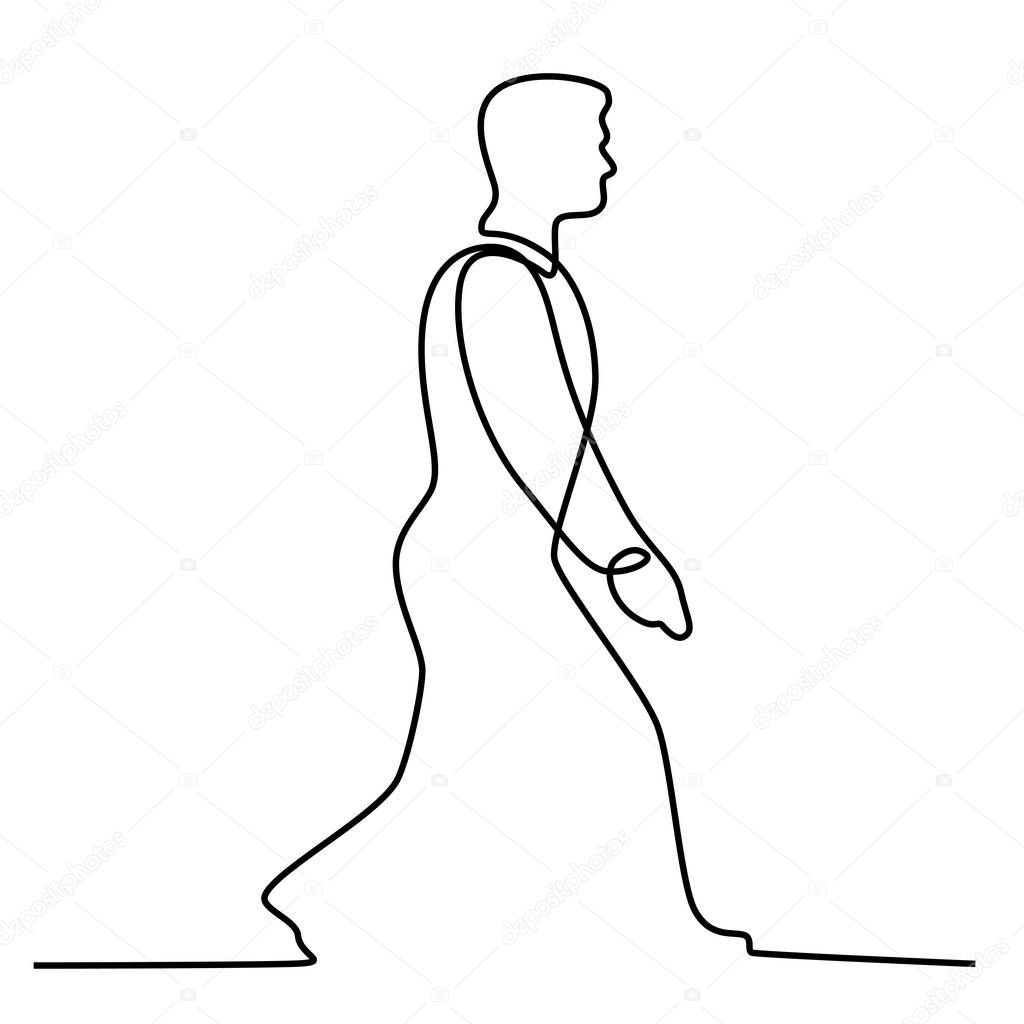 Featured image of post Line Drawing Man Walking - 45,000+ vectors, stock photos &amp; psd files.