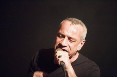 08 Haziran 2018 - Alessandria, İtalya: Bobby ruh ve kör Bonobos L'isola ritrovata oynayan. Şarkıcı Bobby Soul