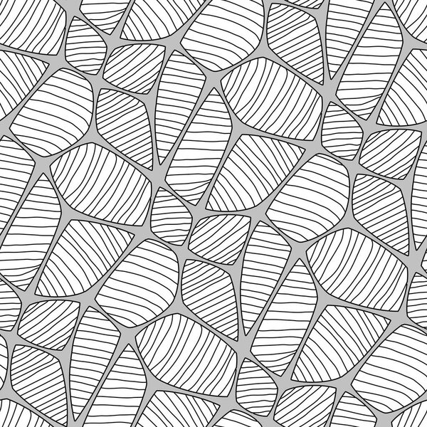 Seamless spider web. Connected black lines on white background