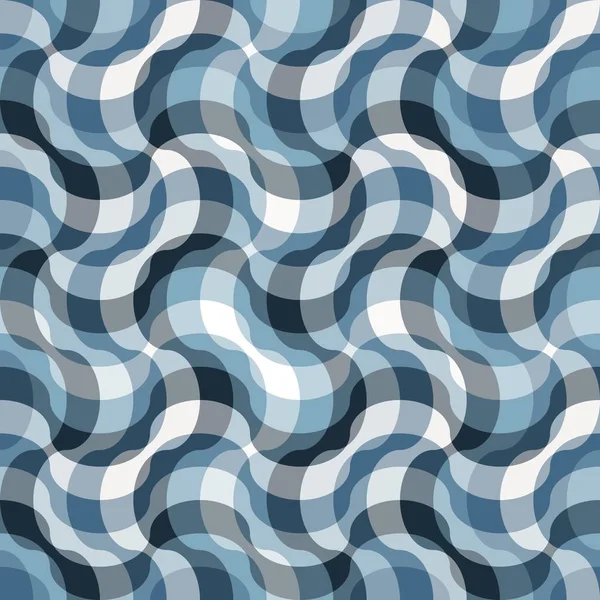 Modèle Plaid Textile Bleu Sans Couture — Image vectorielle