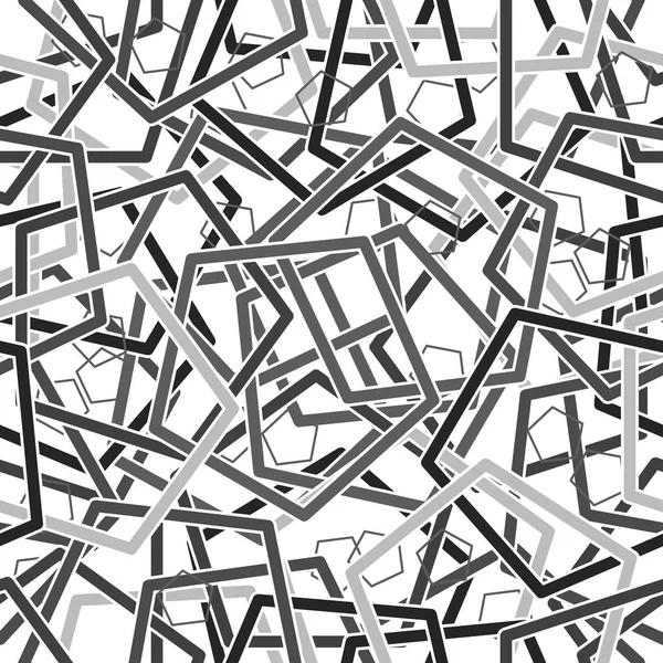 Texture Vectorielle Sans Couture Avec Pentagones Arrondis — Image vectorielle