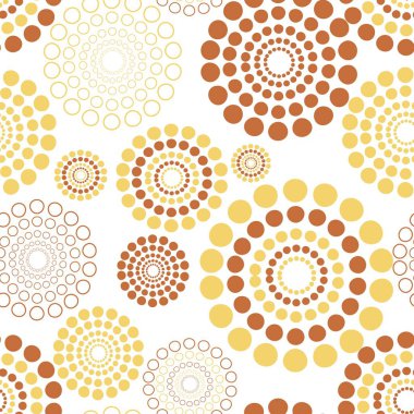 daireler ile sorunsuz vektör doku