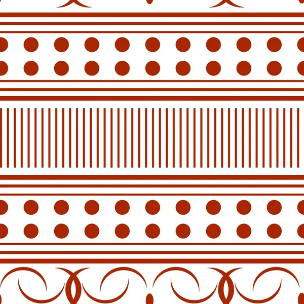 Patrón de ornamento sin costuras — Vector de stock