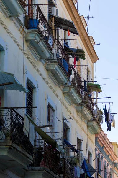 Habana Cuba Febrero 2018 Paisaje Urbano Habana Vieja —  Fotos de Stock